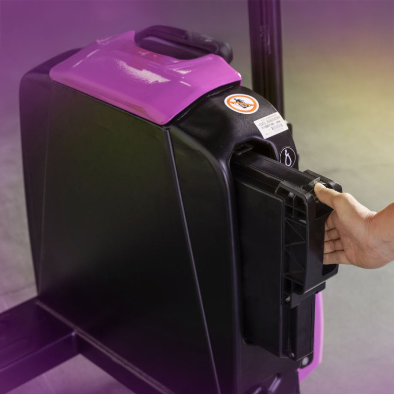 Electric pedestrian pallet truck | PTL 1.5 | 560 x 1150mm | Tandem wheel | AntOn by Jungheinrich