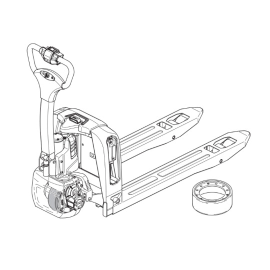 AntOn by Jungheinrich self-service package for Model PTL 1.5 - replace drive wheel| Jungheinrich Shop Malaysia