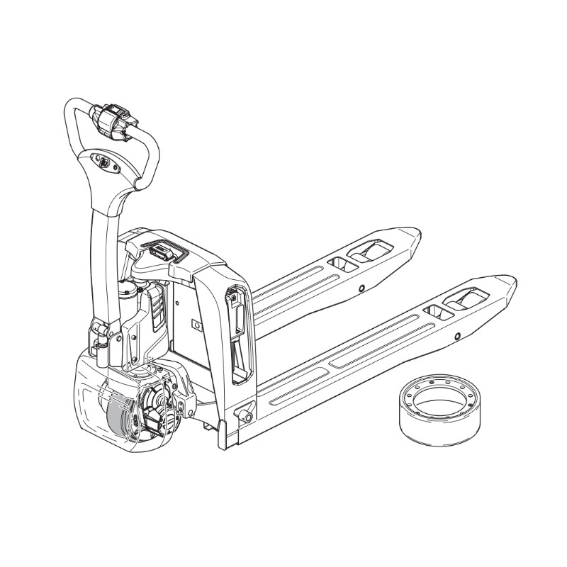 AntOn by Jungheinrich self-service package for Model PTL 1.5 - replace drive wheel| Jungheinrich Shop Malaysia