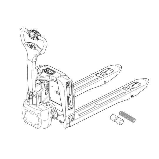AntOn by Jungheinrich self-service package for model PTL 1.5 - replace gas spring | Jungheinrich Shop Malaysia