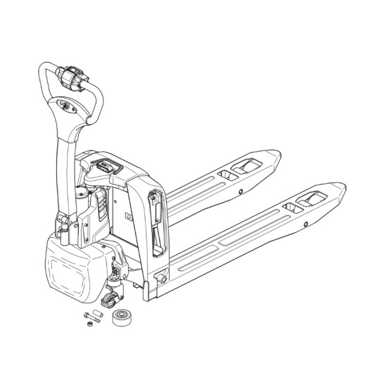 AntOn by Jungheinrich self-service package for Model PTL 1.5 - replace support wheels| Jungheinrich Shop Malaysia