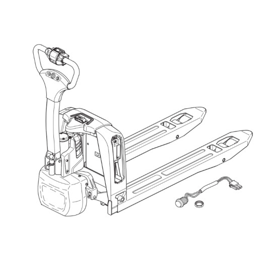 Turtle speed release button for model PTL 1.5| Jungheinrich Shop Malaysia