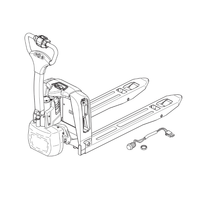 Turtle speed release button for model PTL 1.5| Jungheinrich Shop Malaysia