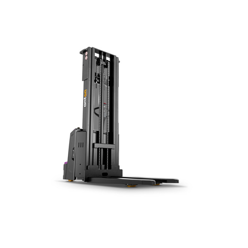 Electric Pedestrian Stacker PSM 1.2 | 1200 kg | Li-ion | AntOn by Jungheinrich - width across fork 570 mm