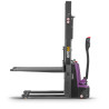 Electric Pedestrian Stacker PSM 1.2 | 1200 kg | Li-ion | AntOn by Jungheinrich - width across fork 570 mm