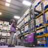 Electric Pedestrian Stacker PSM 1.2 | 1200 kg | Li-ion | AntOn by Jungheinrich - width across fork 570 mm