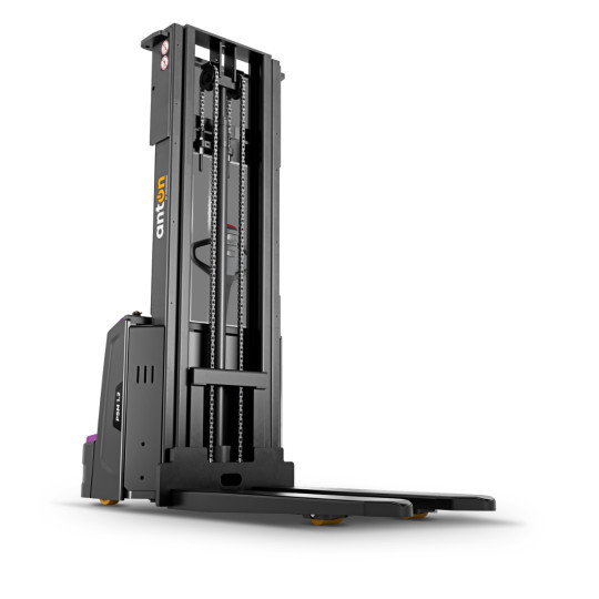 Electric Pedestrian Stacker PSM 1.2 | 1200 kg | Li-ion | AntOn by Jungheinrich - width across fork 685 mm