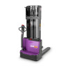 Electric Pedestrian Stacker PSM 1.2 | 1200 kg | Li-ion | AntOn by Jungheinrich - width across fork 685 mm